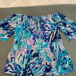 Off the Shoulder Lilly Pulitzer Top